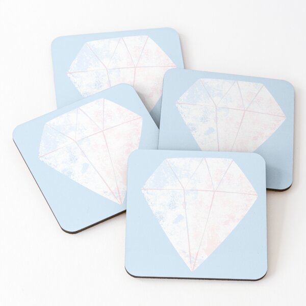 Item preview, Beautiful Rose Quartz and Serenity Diamond in Blue designed and sold by Yulia Saraswati.