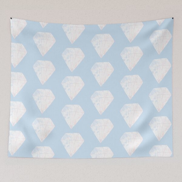 Item preview, Beautiful Rose Quartz and Serenity Diamond in Blue designed and sold by Yulia Saraswati.