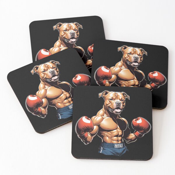Artikelvorschau, Pitbull beim Boxtraining entworfen und verkauft von Danh Style.