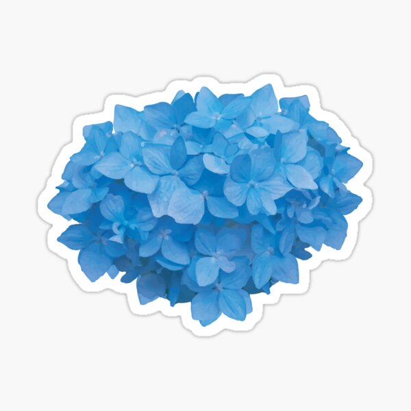 Item preview, hydrangea blue designed and sold by 39goog.
