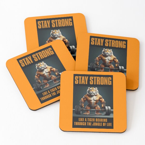 Item preview, STAY STRONG (like a Tiger roaring through the Jungle of Life) designed and sold by TIGERRIFIC.