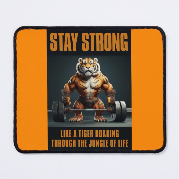 Item preview, STAY STRONG (like a Tiger roaring through the Jungle of Life) designed and sold by TIGERRIFIC.