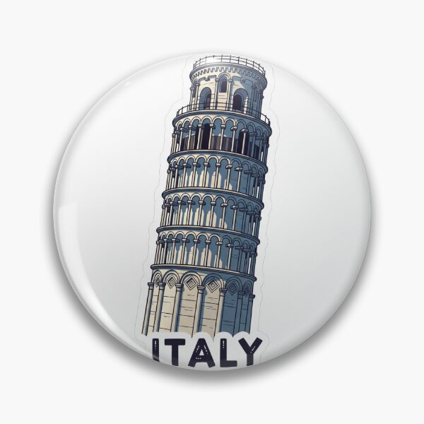 Item preview, Leaning Tower of Pisa Italy monument designed and sold by Salomee's art.