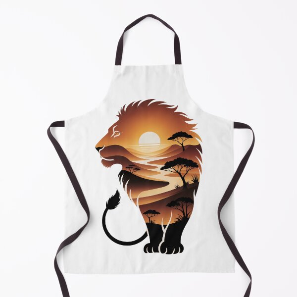 Item preview, Safari Sunset Lion King designed and sold by ShadowAndSlate.