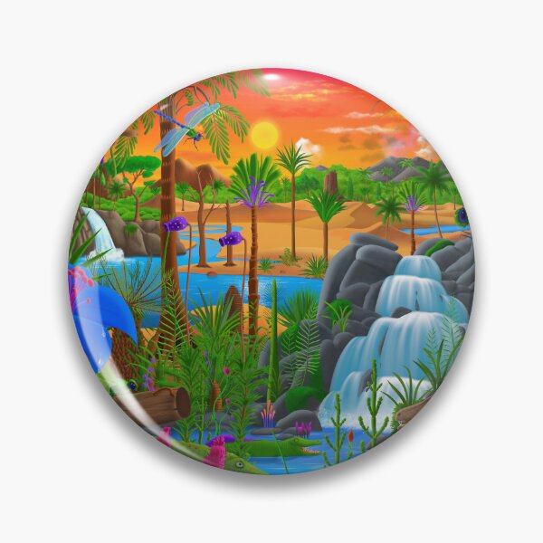 Item preview, Primeval Oasis designed and sold by GeraldNewtonArt.