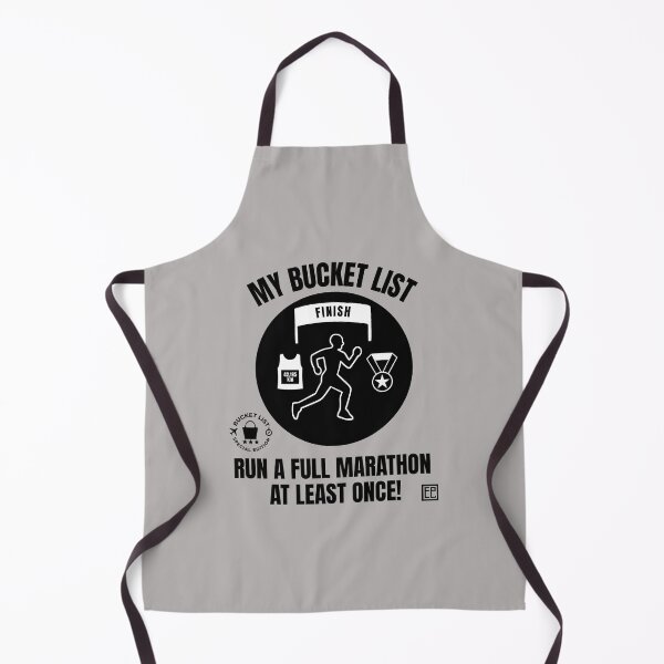 Item preview, My Bucket List: Run a Full Marathon (for Light Clothing) designed and sold by EmilieLeeKimArt.