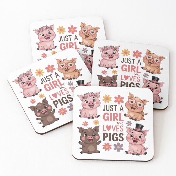 Item preview, Just a girl who loves pigs designed and sold by jkrphoto.