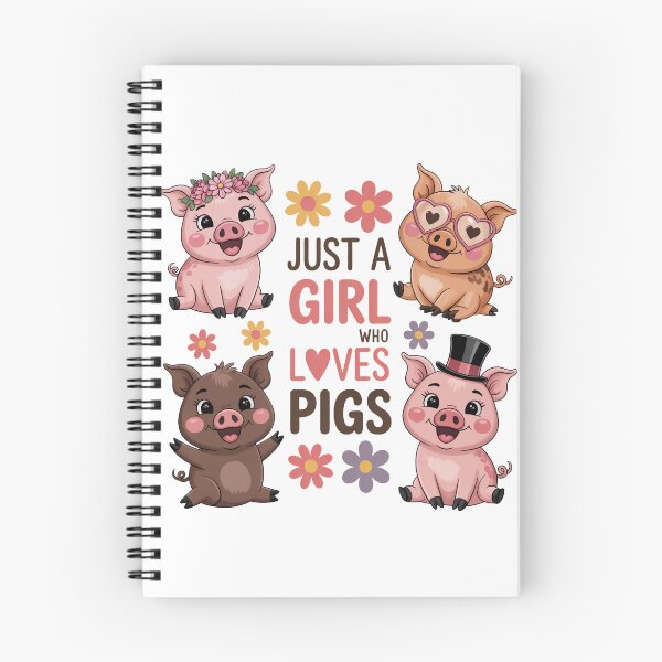 Item preview, Just a girl who loves pigs designed and sold by jkrphoto.