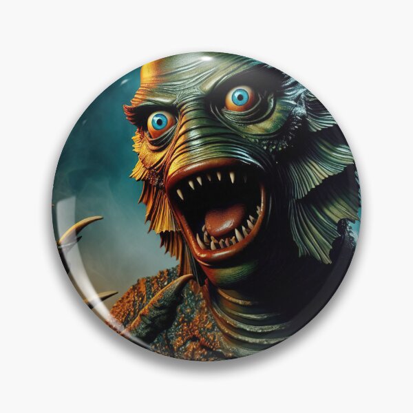 Item preview, Monster from the Black Lagoon Retro Horror designed and sold by Retr0Tshirts.