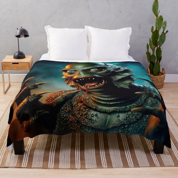Item preview, Monster from the Black Lagoon Retro Horror designed and sold by Retr0Tshirts.