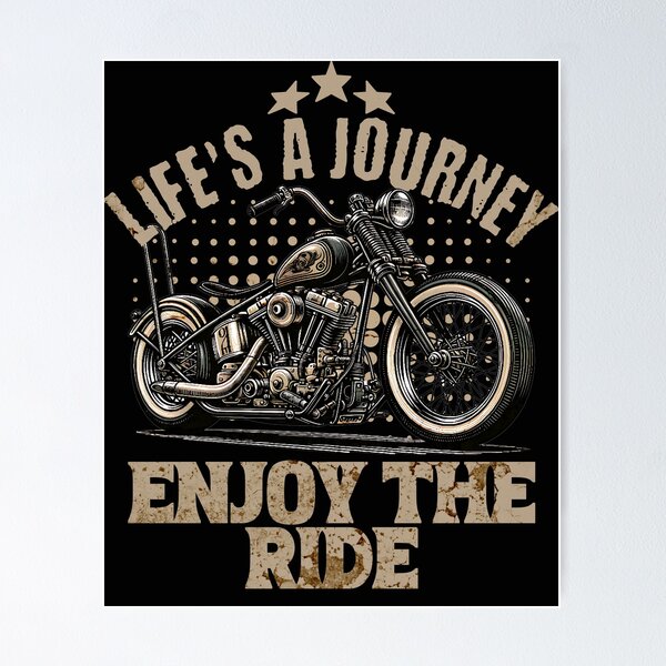 Item preview, Life’s A Journey Enjoy the Ride designed and sold by LevelUp-GoodVibes.