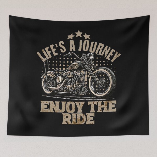 Item preview, Life’s A Journey Enjoy the Ride designed and sold by Belarte.shop.