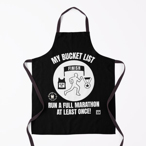 Item preview,  My Bucket List: Run a Full Marathon (for Dark Clothing) designed and sold by EmilieLeeKimArt.