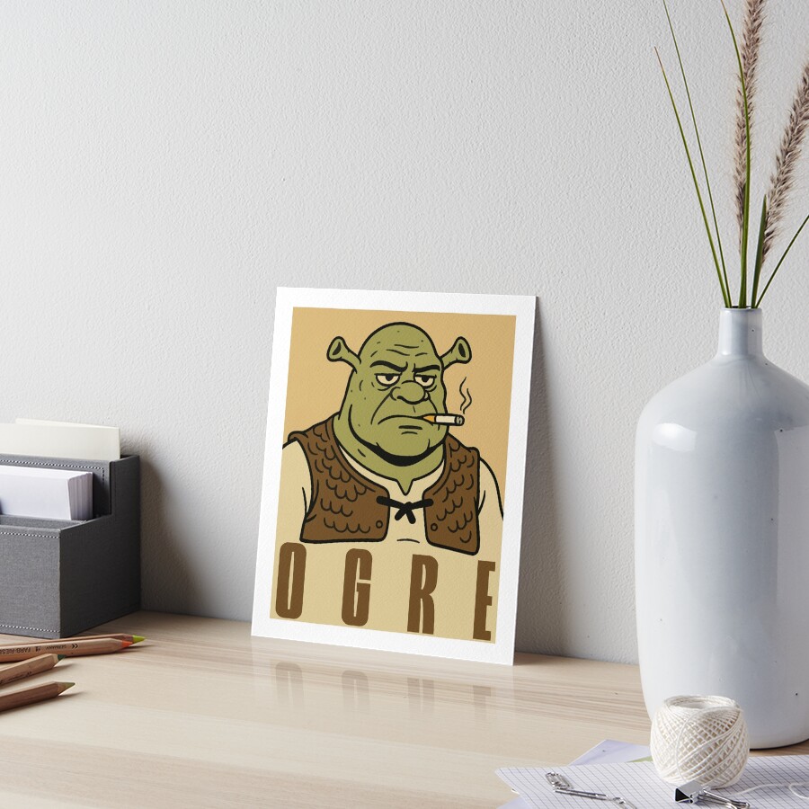Item preview, Art Board Print designed and sold by MemeWeb.
