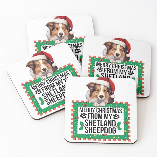 Item preview, Merry Christmas From My Shetland Sheepdog designed and sold by TheAnimalZ00.