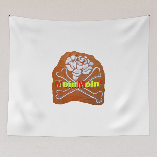 Item preview, Rose Pirate says "MoinMoin!" designed and sold by ZoffArt-Shop.