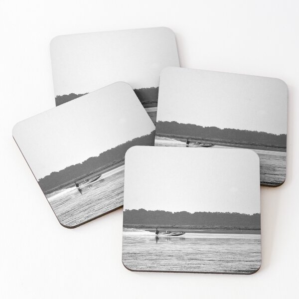 Item preview, Lake Tohopekaliga Landscape Black And White  designed and sold by MercerImages.