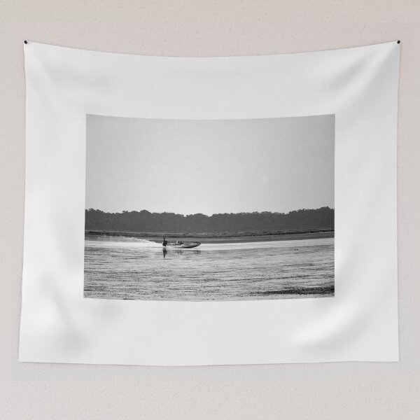 Item preview, Lake Tohopekaliga Landscape Black And White  designed and sold by MercerImages.