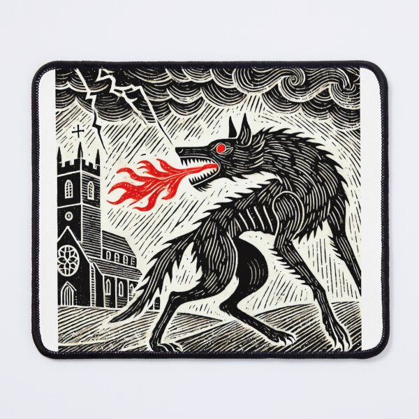 Item preview, Black Shuck designed and sold by FolkFoundry.