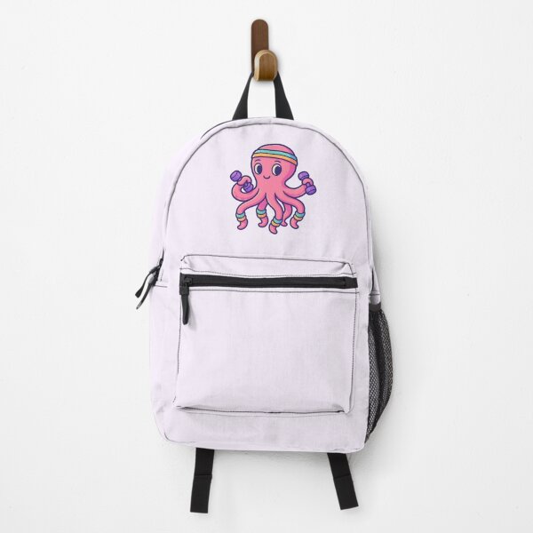 Item preview, Retro Gym Octopus Workout Buddy designed and sold by Bramble99.