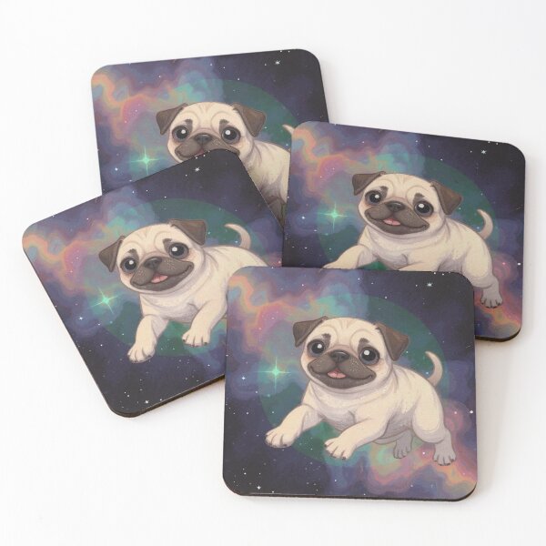Item preview, A Galaxy Pug Pup designed and sold by Promane.