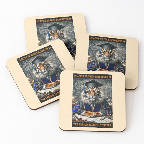 Item preview, PLAYING TO YOUR STRENGTHS (is the lesson taught by tigers) designed and sold by TIGERRIFIC.