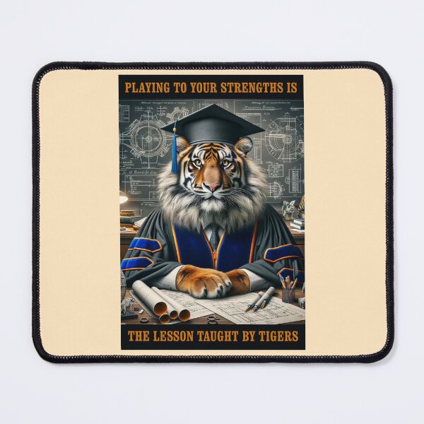 Item preview, PLAYING TO YOUR STRENGTHS (is the lesson taught by tigers) designed and sold by TIGERRIFIC.