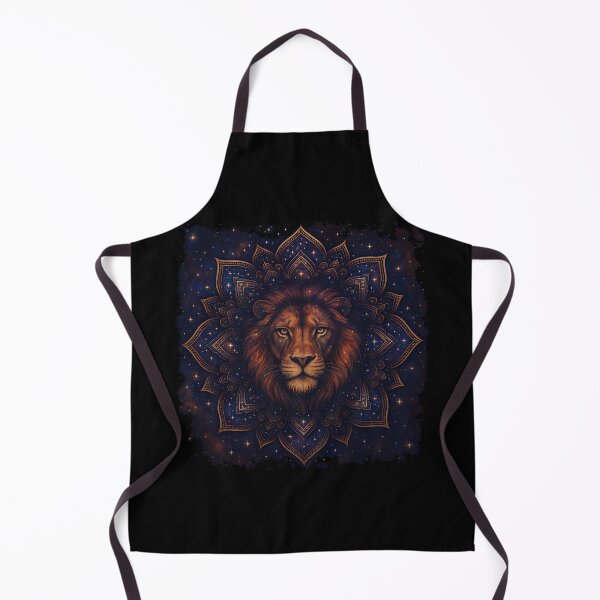 Item preview, Celestial King – Cosmic Lion Mandala designed and sold by ebada-art.
