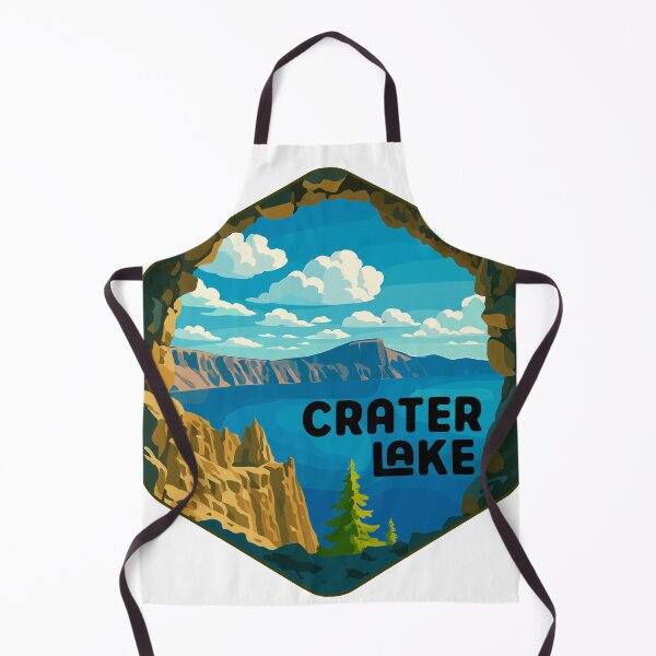 Item preview, Crater Lake National Park Oregon Sticker designed and sold by Ismeal Von.