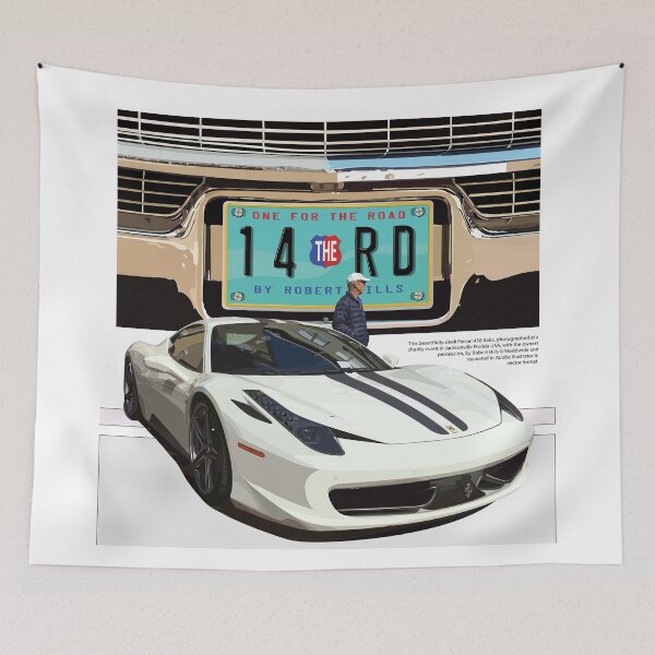 Item preview, Classic Italian Sportscar, Italia, illustrated by Robert Hills designed and sold by Robert Hills.