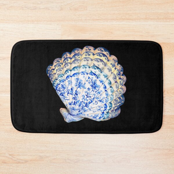 Item preview, Coastal-Aesthetic-Summer – Blue Porcelain Style Design designed and sold by Ela-graphicwiz.