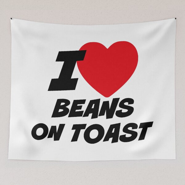 Item preview, I love beans on toast designed and sold by PaulSDesign.