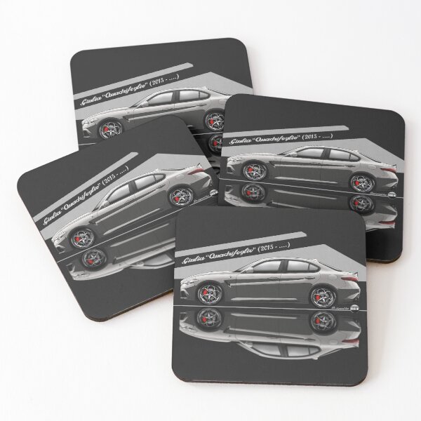 Item preview, Giulia Quadrifoglio (Grigio Vesuvio) – Modern Power, Pure Soul designed and sold by Azaziel.