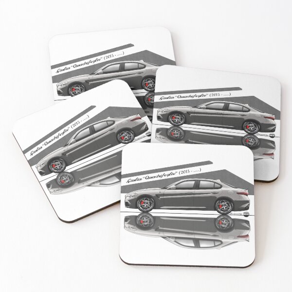 Item preview, Giulia Quadrifoglio (Grigio Vesuvio) – Modern Power, Pure Soul designed and sold by Azaziel.