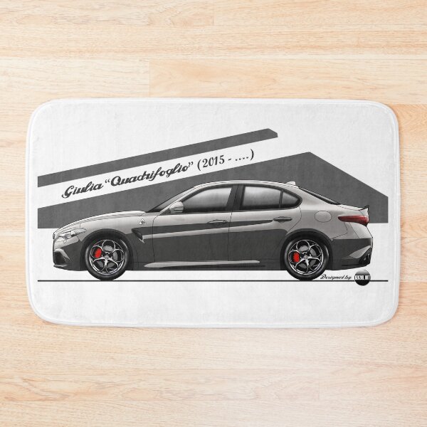 Item preview, Giulia Quadrifoglio (Grigio Vesuvio) – Modern Power, Pure Soul designed and sold by Azaziel.