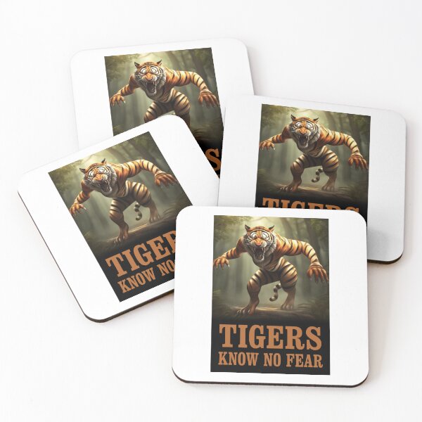 Item preview, TIGERS KNOW NO FEAR designed and sold by TIGERRIFIC.