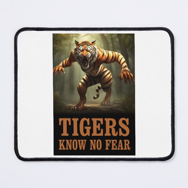 Item preview, TIGERS KNOW NO FEAR designed and sold by TIGERRIFIC.