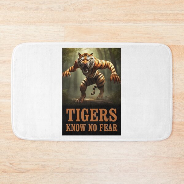 Item preview, TIGERS KNOW NO FEAR designed and sold by TIGERRIFIC.