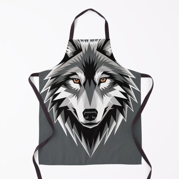 Item preview, Alpha Wolf Geometric Portrait designed and sold by ShadowAndSlate.