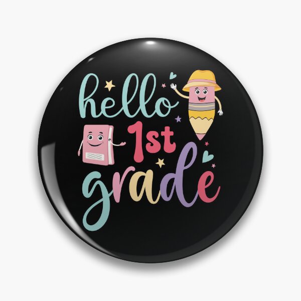 Item preview, Hello 1st Grade First Back To School designed and sold by eclecTEEq.