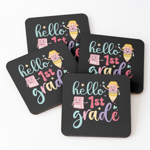 Item preview, Hello 1st Grade First Back To School designed and sold by eclecTEEq.