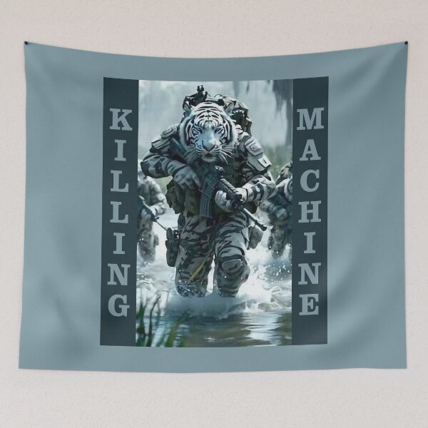 Item preview, KILLING MACHINE designed and sold by TIGERRIFIC.