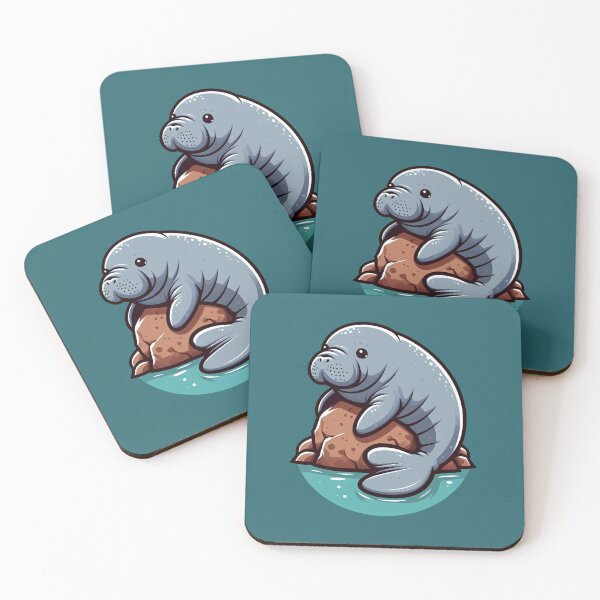 Item preview, Cute manatee designed and sold by Artillenium.