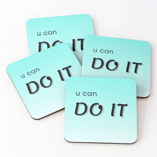 Item preview, You Can Do It – Motivational Typography Design designed and sold by HIDesignsArt.