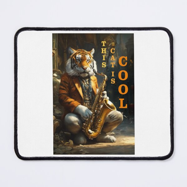 Item preview, THIS CAT IS COOL designed and sold by TIGERRIFIC.