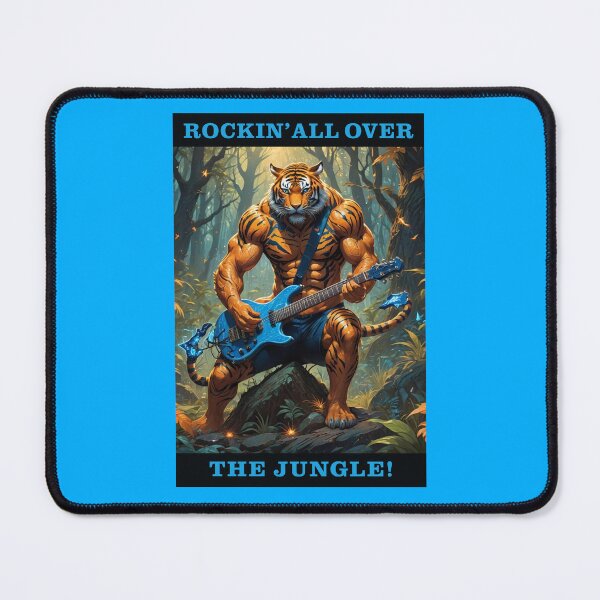 Item preview, ROCKIN' ALL OVER THE JUNGLE! designed and sold by TIGERRIFIC.