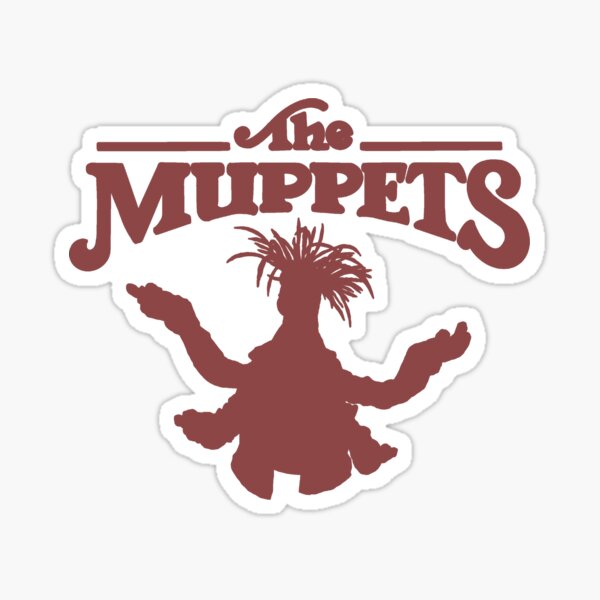 Vista previa del artículo con la obra «El logotipo de los Muppets», diseñado y vendido por Animals-by-JB.
