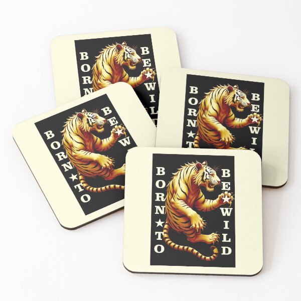Item preview, BORN TO BE WILD designed and sold by TIGERRIFIC.