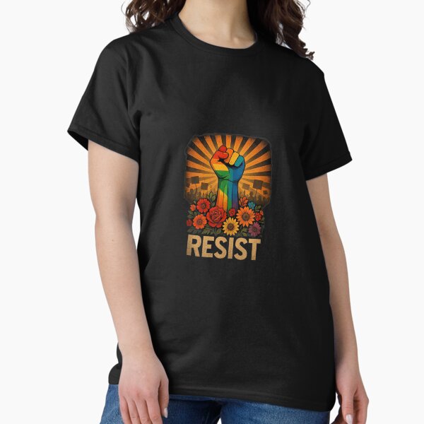 Item preview, Floral Resist Fist designed and sold by RickSanlizArt.