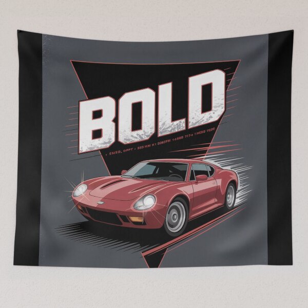 Item preview, Bold Classic Sports Car designed and sold by ShadowAndSlate.